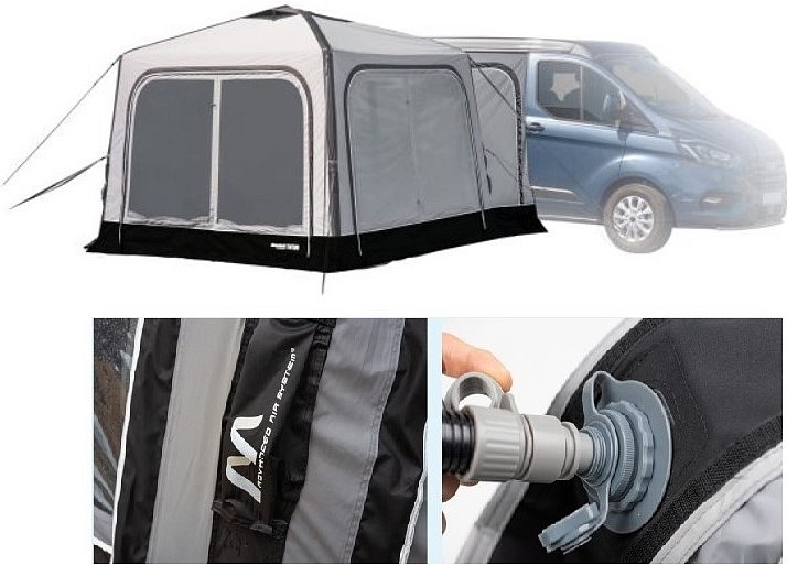 Nafukovací předstan Triton ke karavanu, dodávkám a obytným autům