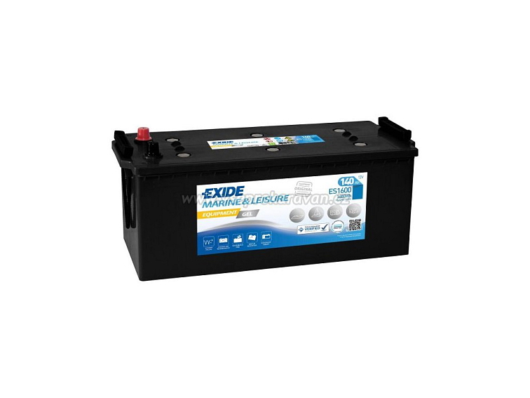 Gelová baterie 12V, Exide