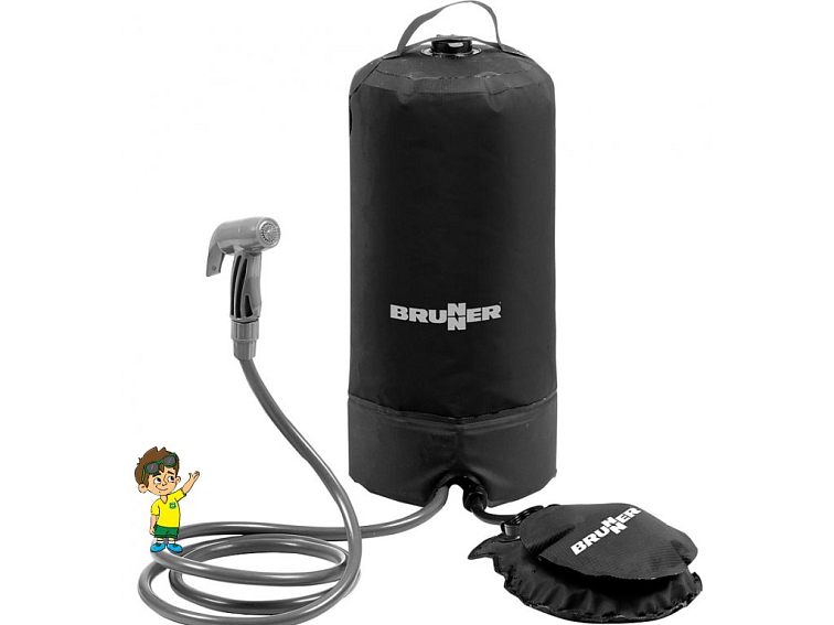 Venkovní šlapací sprcha Splash 15 l