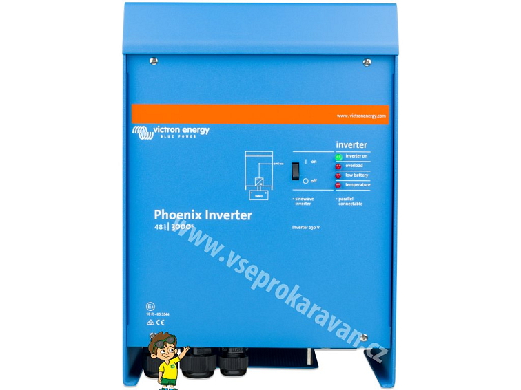 Měnič napětí SINUS Victron Energy Phoenix 3000VA 48V