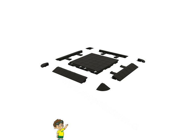 Rohová podlahová dlaždice, IsabellaFloor