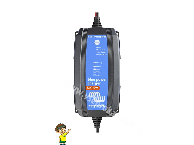 Chytrá nabíječka baterií BlueSmart 24V/13A IP65+DC konektor