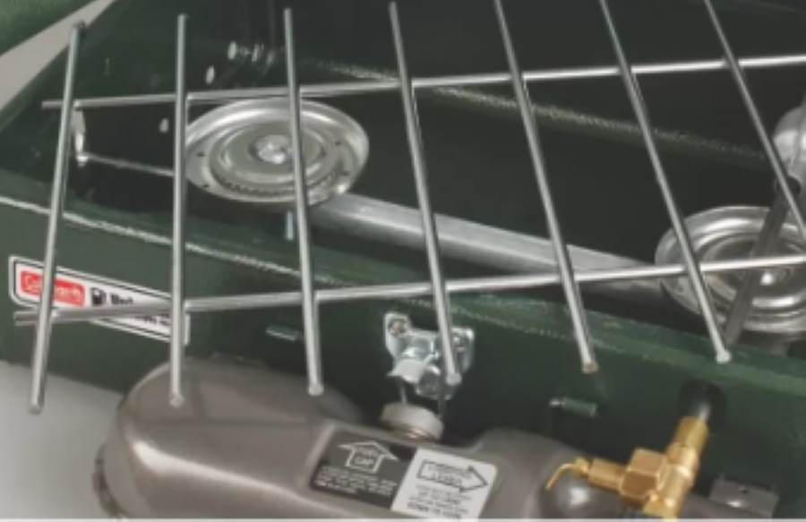 Benzínový vařič Coleman se 2 hořáky typ 424 kufříkový