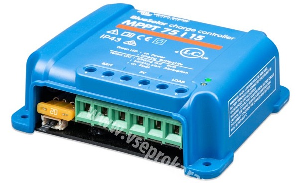 MPPT solární regulátor Victron Energy BlueSolar 75/15