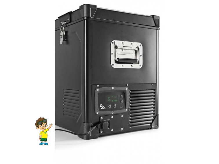 Kompresorová autochladnička TB74 STEEL OFF, 12/24V, 12L, Indel B