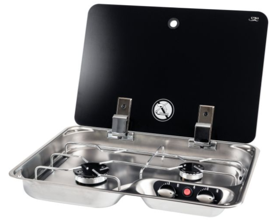 Vestavný plynový vařič Can FC1346 s elektrickým zapalováním