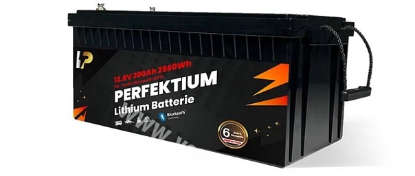 Lithiová baterie Perfektium LiFePO4 12.8V 200Ah PRO