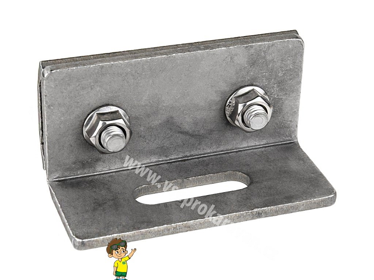 Střešní držák na falcované střechy 40x90 mm