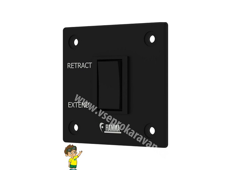 12 V motor Compact pro markýzy Fiamma F45 S