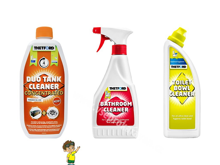 Sada k chemickému WC - čištění a údržba