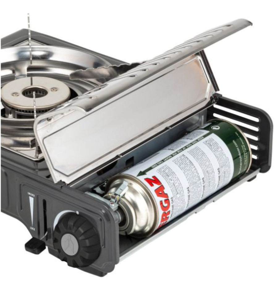 Plynový vařič na kartuše Brunner Devil SD s piezo zapalováním