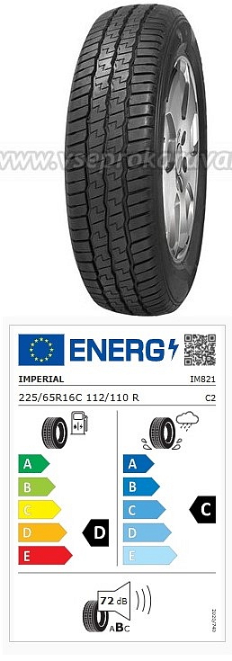 Imperial EcoVan 2, letní, 225/65 R16C 112R