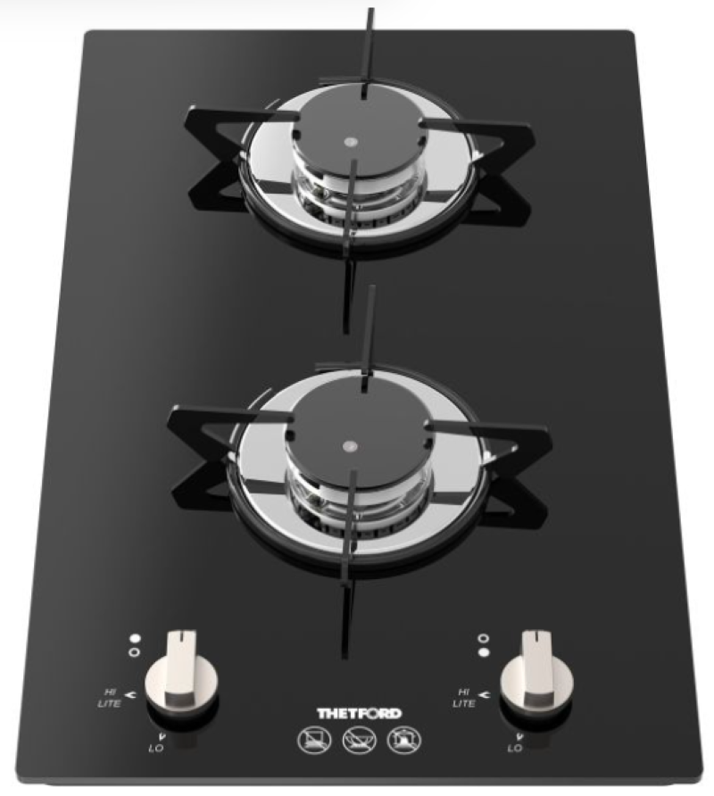 Vestavný vařič Thetford Top–Line 922 s elektrickým zapalováním