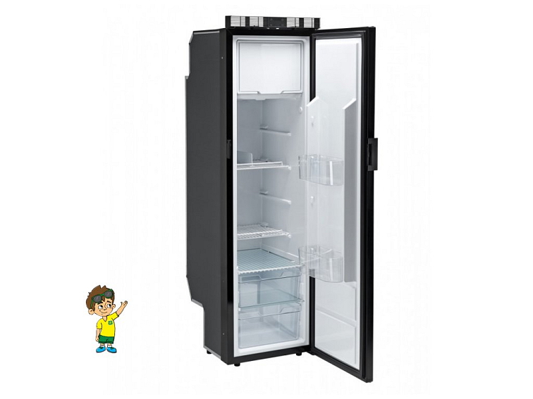 Vestavná kompresorová chladnička, SLIM140 OFF, 12/24V, Indel B