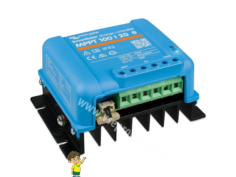 MPPT solární regulátor Victron Energy SmartSolar 100/20