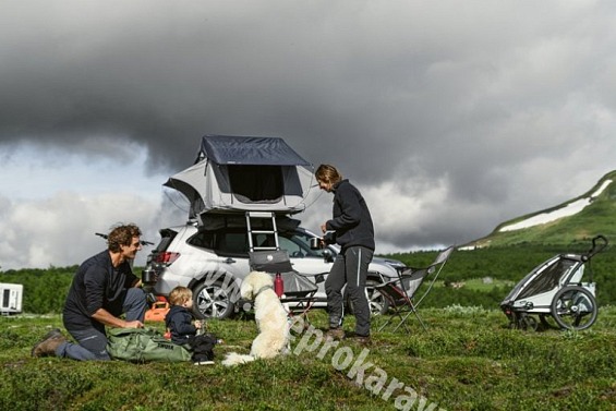 Střešní autostan TH901300 Thule Tepui Kukenam 3 - Haze Gray