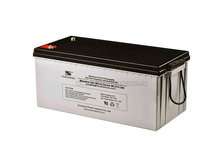 Gelová baterie Sunstone Power MLG12-200 200Ah, 12V