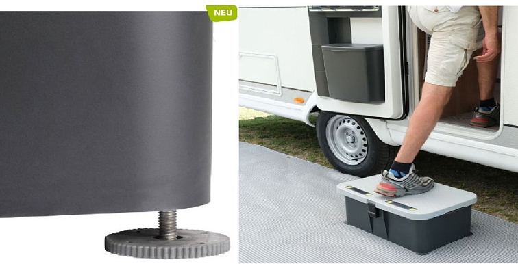 Schůdek Boxstep s úložným prostorem a osvětlením