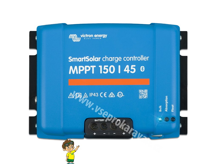 MPPT solární regulátor Victron Energy SmartSolar 150/45