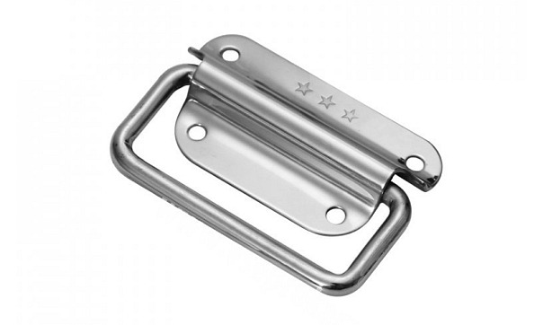 Sklopné nerezové madlo pro bednu, 2 ks