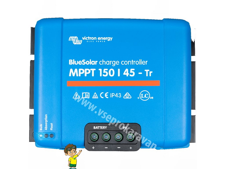 MPPT solární regulátor Victron Energy BlueSolar 150/45