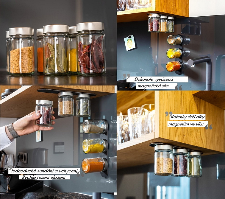 Silwy magnetické kořenky 3 ks 192 ml