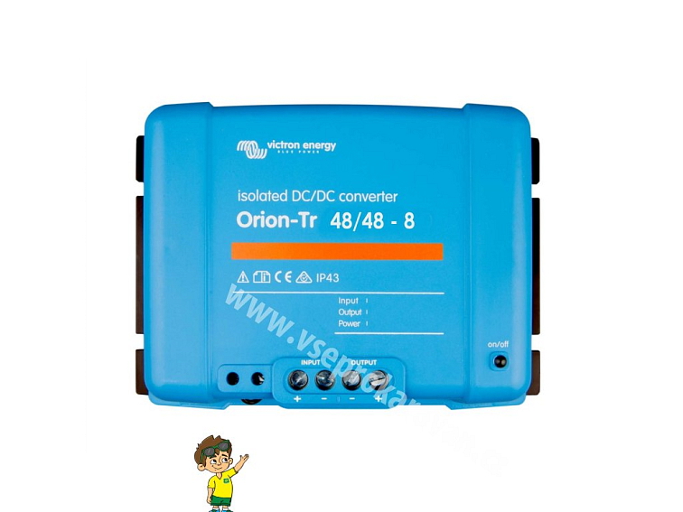 DC/DC konvertor Orion-Tr 48/48-8A (380W)