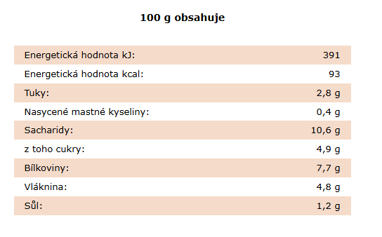 Chilli sin carne s tempehem (2 porce 600g)