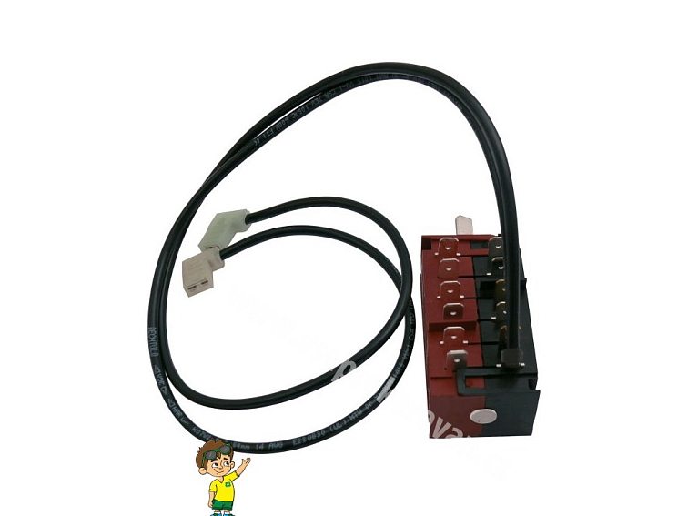 Přepínač energie plyn / elektrický pro lednice Dometic