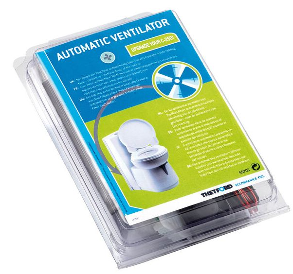 Ventilátor chemického WC Thetford C250, C260