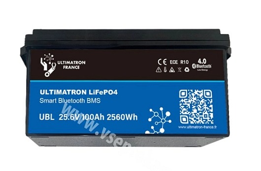LiFePO4 akumulátor ULTIMATRON UBL-24-100 24V / 100 Ah +P