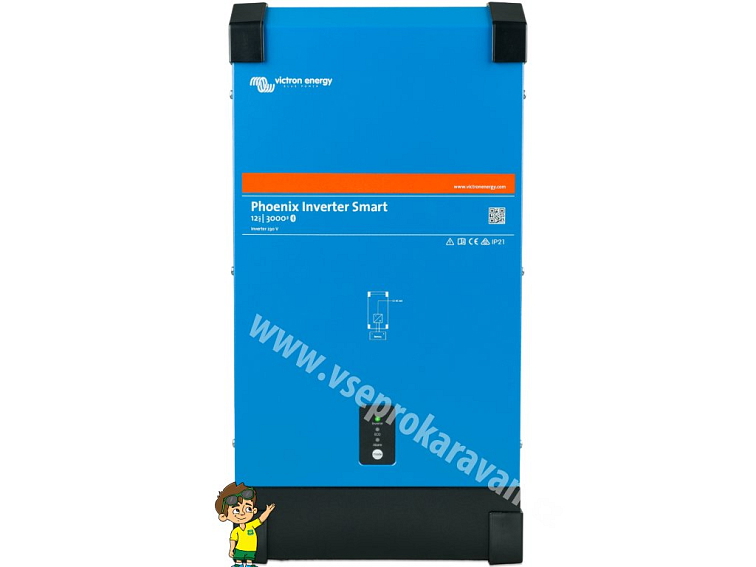 Měnič napětí Smart Victron Energy Phoenix 3000VA 12V