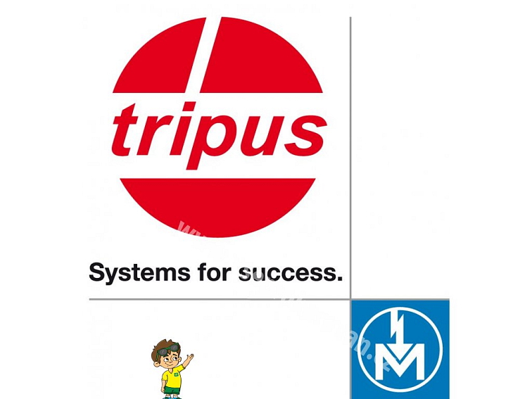 Klín pod kolo, černý, TRIPUS