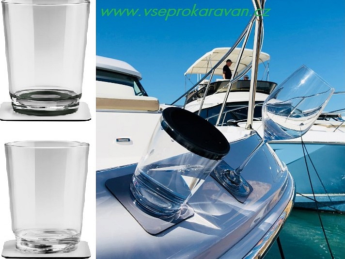 Silwy magnetická sada sklenic 2 ks 250 ml