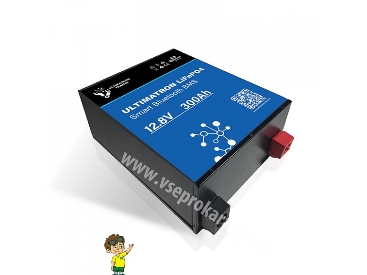 LiFePO4 akumulátor ULTIMATRON ULM-12-300 12,8V / 300 Ah