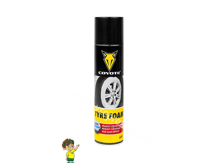 Oživovač pneu a plastů 400 ml COYOTE