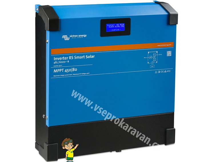 Měnič napětí Victron Energy RS 48/6000 230V Smart Solar