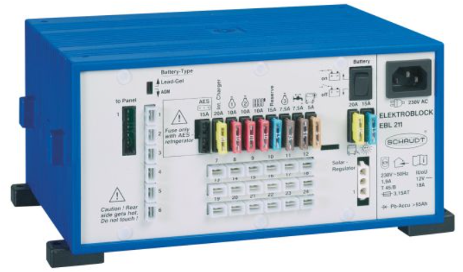 Elektroblok EBL 211 s ovládacím panelem LT 453