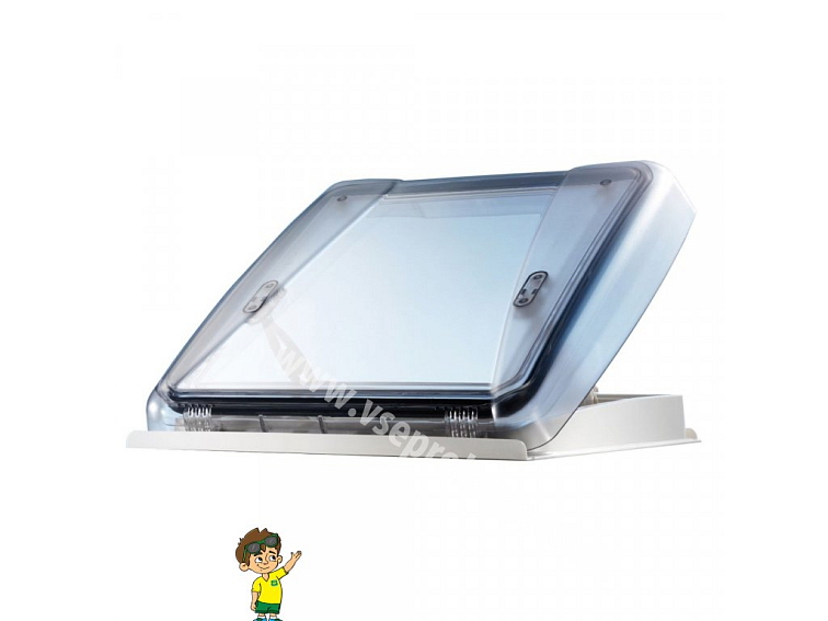 Střešní okno MPK VisionStar M Pro, 400x400mm, 25-60mm střecha