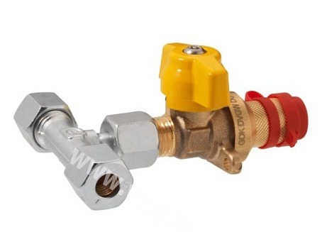 Rychlospojka s uzavíracím ventilem, GOK