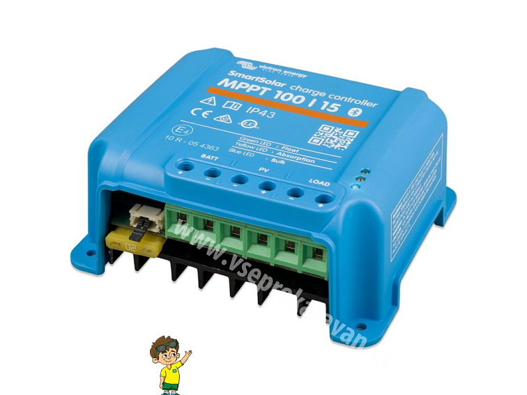 MPPT solární regulátor Victron Energy SmartSolar 100/15