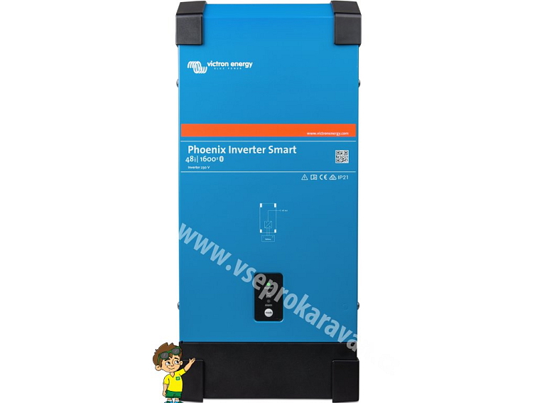 Měnič napětí Smart Victron Energy Phoenix 1600VA 48V