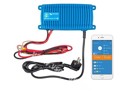 Nabíječka baterií BlueSmart 12V/25A IP67, vodotěsná