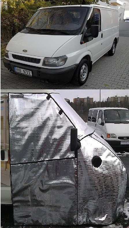 Kabát izolační kompletní - Ford Transit 2000 - 2006