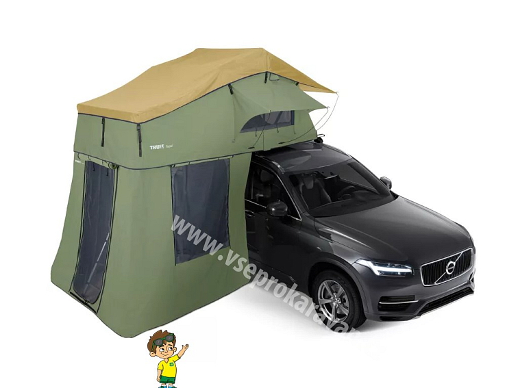Střešní autostan TH901401 Thule Tepui Autana 3 with Annex - Olive Green