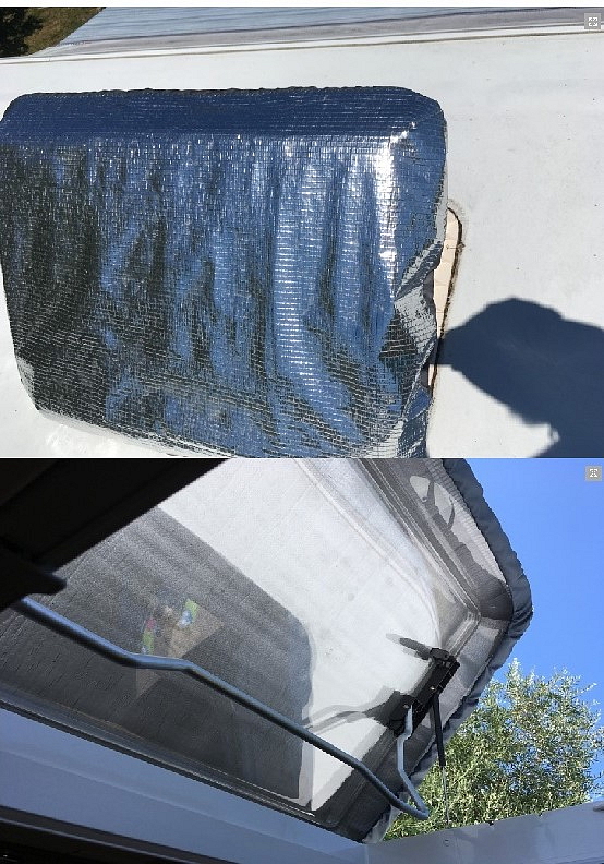 Izolační kryt střešního okna Heki 2