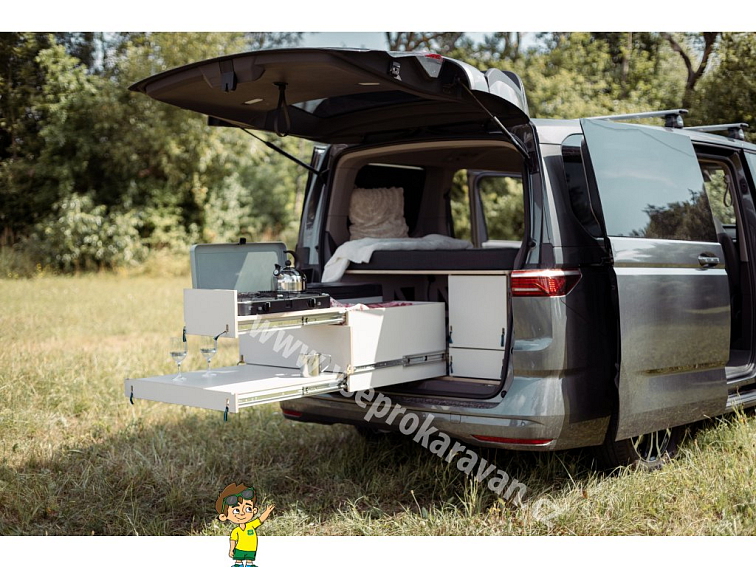 Vestavba do VW Multivan T7 - Syrový