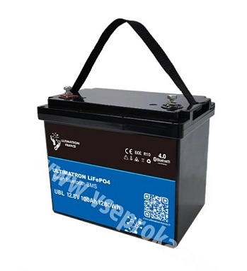 LiFePO4 akumulátor ULTIMATRON UBL-12-100 12,8V / 100Ah +L
