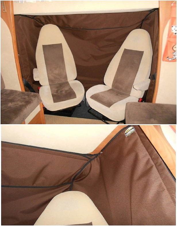 Termoizolační obvodová stěna Hobby na podvozku Ford Transit 2009