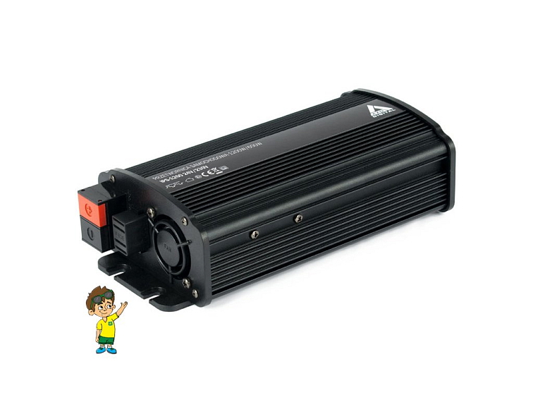 Měnič napětí do auta 12 VDC / 230 VAC IPS-1200U 1200W